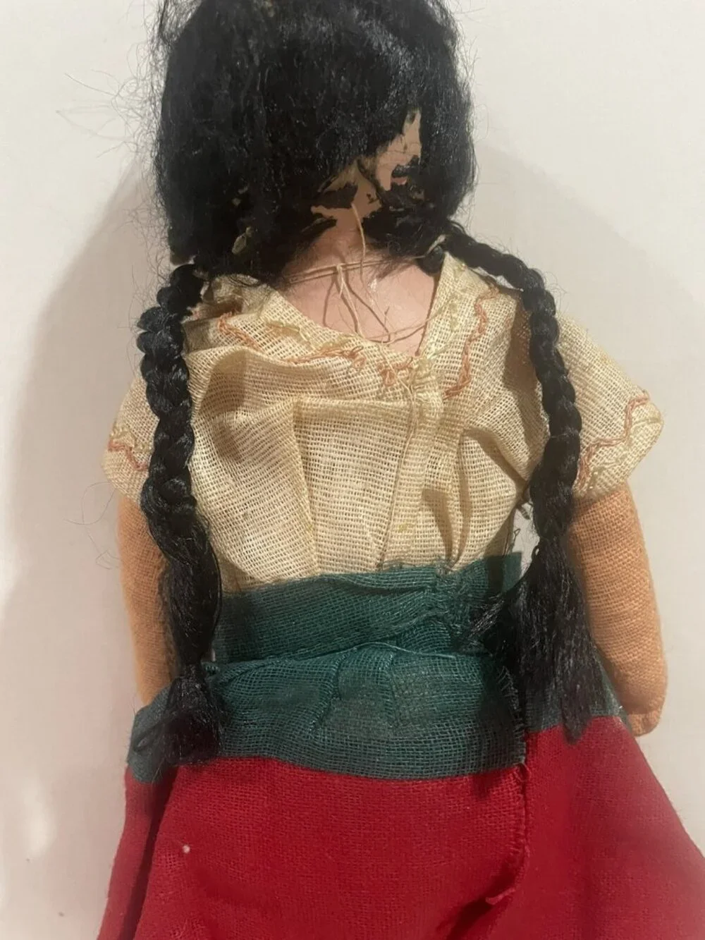 Vintage Composition and Cloth Mexican 12